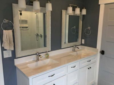 Solid White Vanity Top